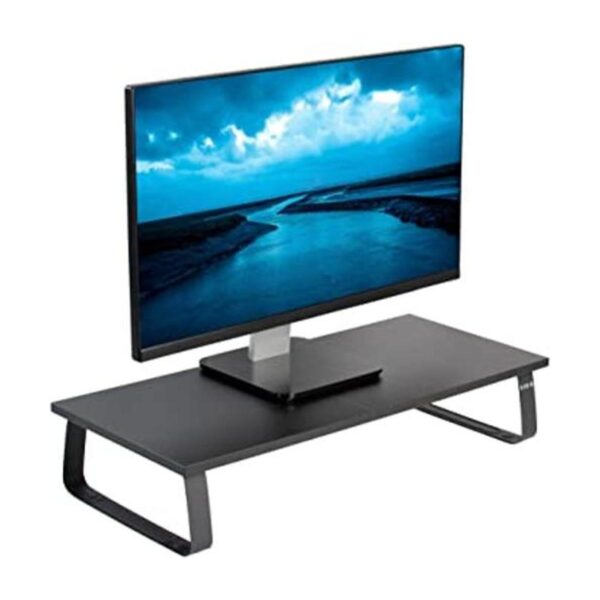 VIVO Monitor Riser Soporte de escritorio de madera y_1