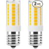 Bombilla LED E17 regulable bombillas de microondas debajo