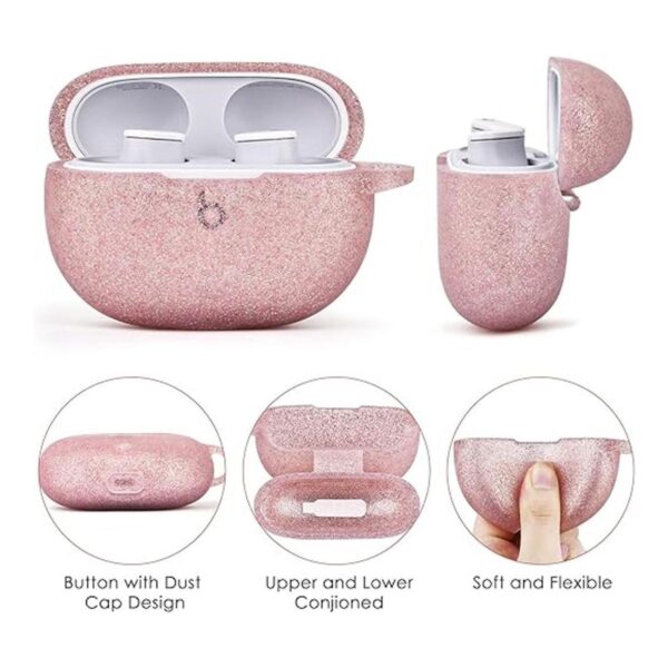 VISOOM Funda compatible con Beats Studio Buds 2021 fundas