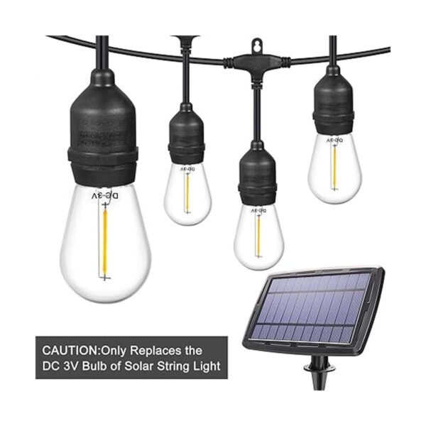 VISTERLITE Bombillas LED S14 de bajo voltaje DC 3V de_2