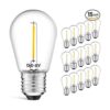 VISTERLITE Bombillas LED S14 de bajo voltaje DC 3V de_1