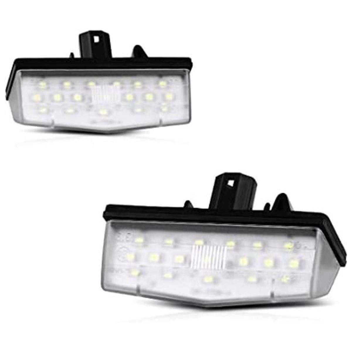 VIPMOTOZ Luz LED completa para matrícula Toyota Prius V