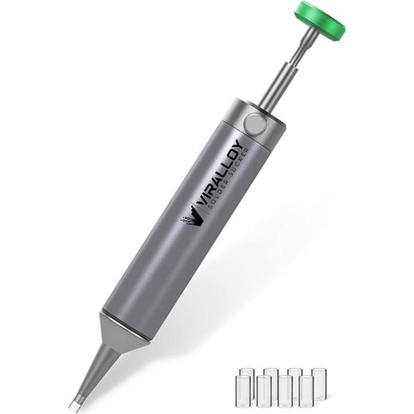 VIRALLOY Bomba desoldadora de aluminio sin obstrucciones_1