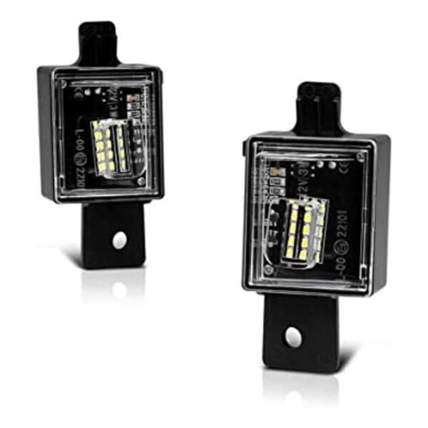 VIPMOTOZ Luces LED completas para placa de matrícula para_1