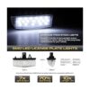 VIPMOTOZ Luz LED completa para matrícula Toyota Prius V_2