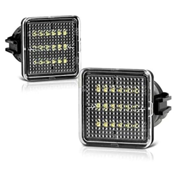 VIPMOTOZ Luz LED completa para placa de matrícula para_1