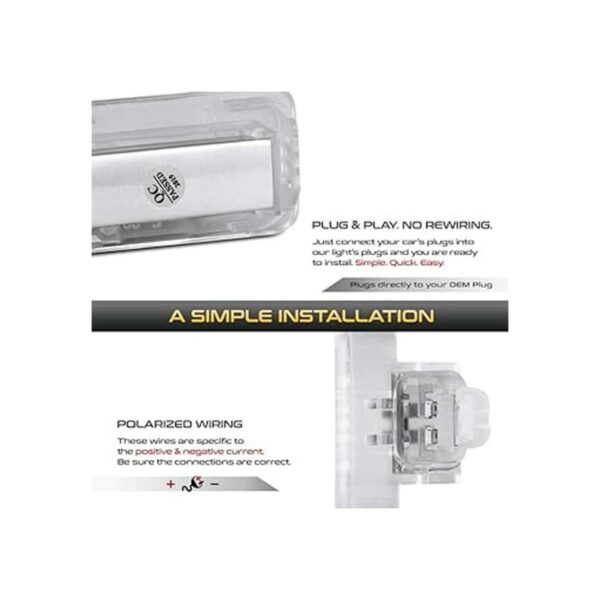 VIPMOTOZ Reemplazo completo de la lámpara del maletero de_4
