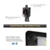 VIPMOTOZ Luces LED completas para placa de matrícula para_5