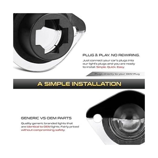 VIPMOTOZ Juego de 2 piezas para Ford Mustang 19942004 para_3