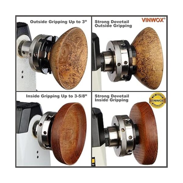 VINWOX Portabrocas de madera SCR44 portabrocas