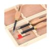 VINWOX Juego de 3 herramientas de torneado de madera de