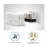 Extensor de enchufes múltiples adaptador de 3 tomas