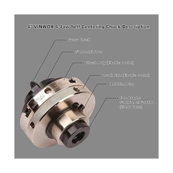 VINWOX Portabrocas de madera SCR44 portabrocas