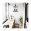 VINLUZ Farmhouse Foyer Lighting Candelabros negros de 4_4