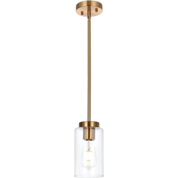 VINLUZ Candelabros de una luz moderna de cristal_1