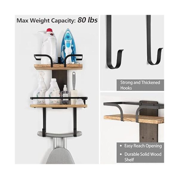 VINAEMO Soporte de pared para tabla de planchar soporte