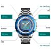 VIGOROSO Reloj de pulsera analógico digital de cuarzo para_5
