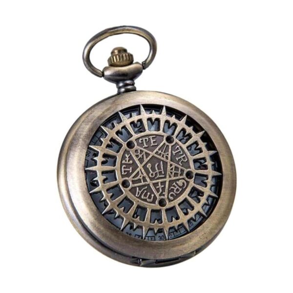 VIGOROSO Reloj de bolsillo para hombre color negro_1