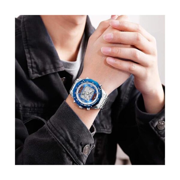 VIGOROSO Reloj de pulsera analógico digital de cuarzo para_4