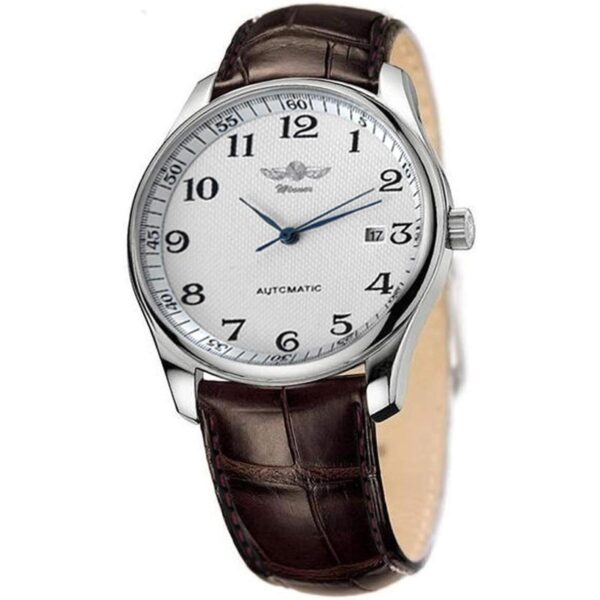 VIGOROSO Reloj mecánico automático para hombre calendario_1
