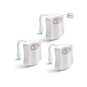 VIGIND Paquete de 3 luces nocturnas para inodoro 8