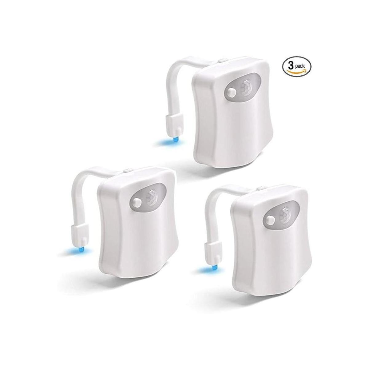 VIGIND Paquete de 3 luces nocturnas para inodoro 8