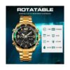 VIGOROSO Reloj de pulsera para hombre color dorado_5