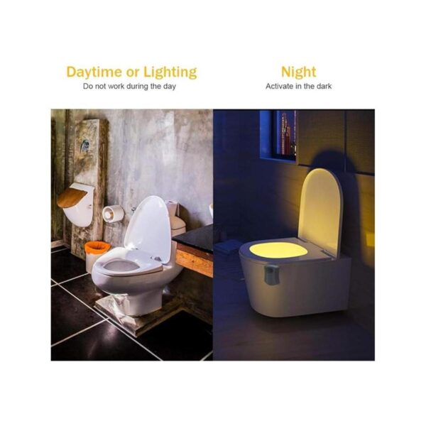 VIGIND Paquete de 3 luces nocturnas para inodoro 8