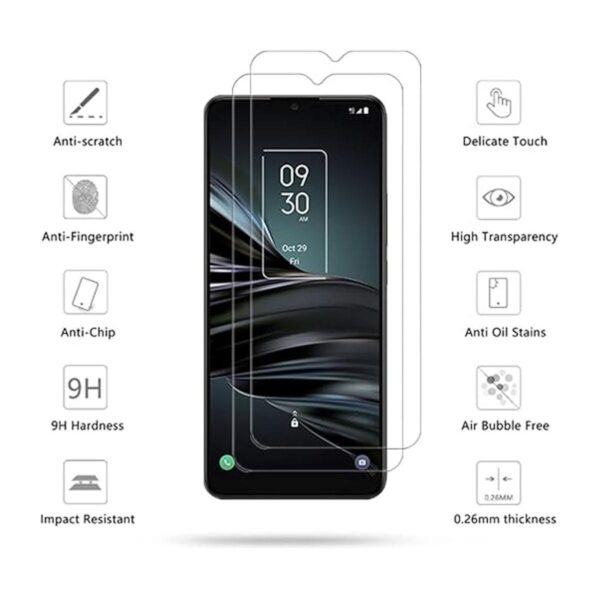 VIESUP Protector de pantalla transparente para TCL 20 XE_2