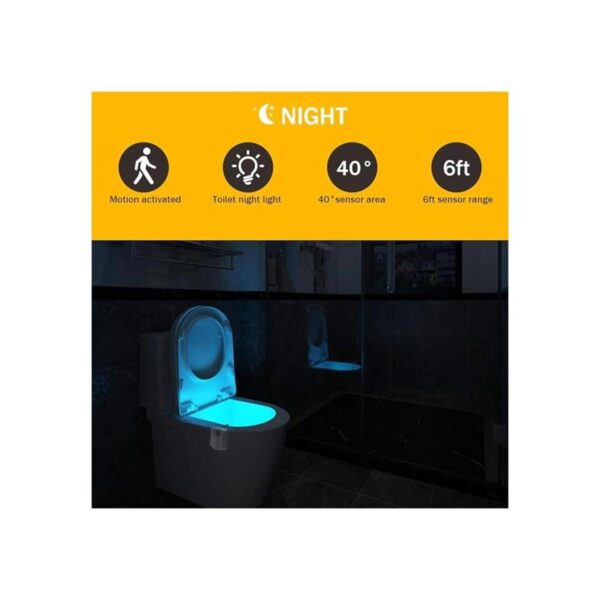VIGIND Paquete de 3 luces nocturnas para inodoro 8