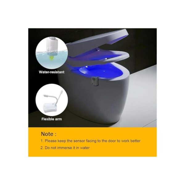 VIGIND Paquete de 3 luces nocturnas para inodoro 8