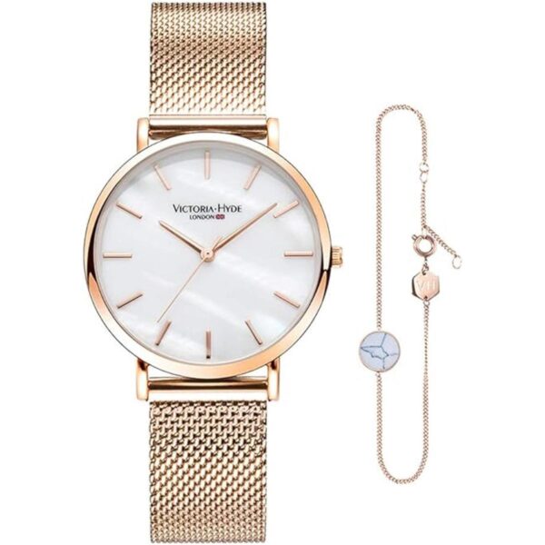 VICTORIA HYDE Reloj de pulsera ajustable para mujer_1
