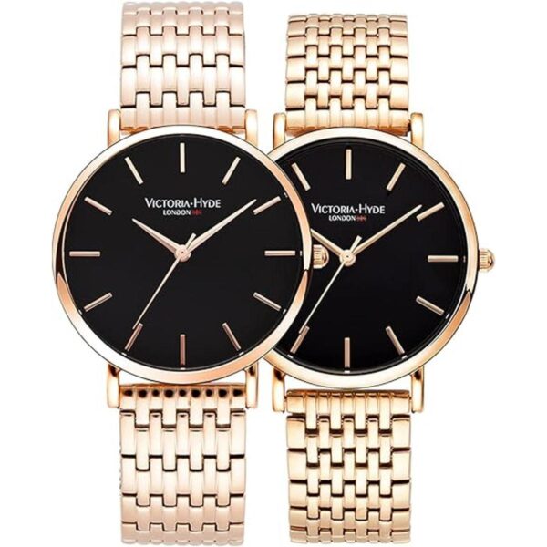 VICTORIA HYDE Relojes de pareja para hombres y mujeres_1