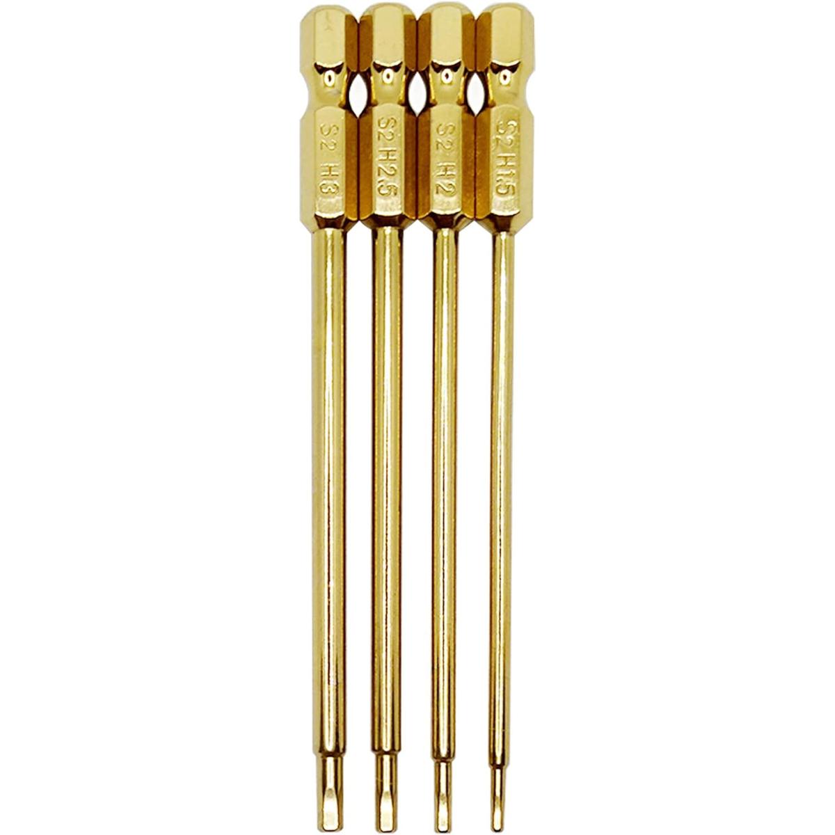 VICRAZZE Juego de brocas hexagonales RC de 1.5 2.0 2.5 y