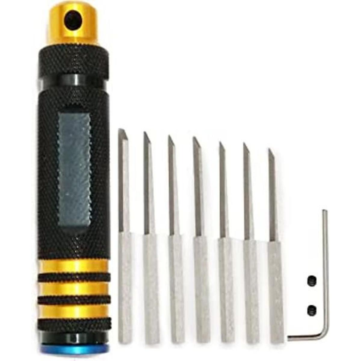 VICRAZZE Modelo Panel Line Scriber resina tallada línea de