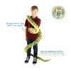Gustavo The Green Anaconda Serpiente de peluche de 100_2
