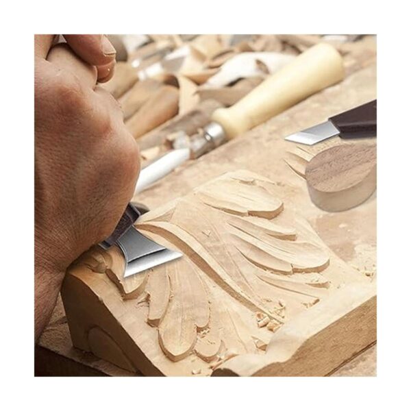 VIBRATITE Juego de herramientas de tallado de madera kit_6
