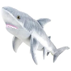 Sammy The Shark Peluche de animal de peluche blanco de 34