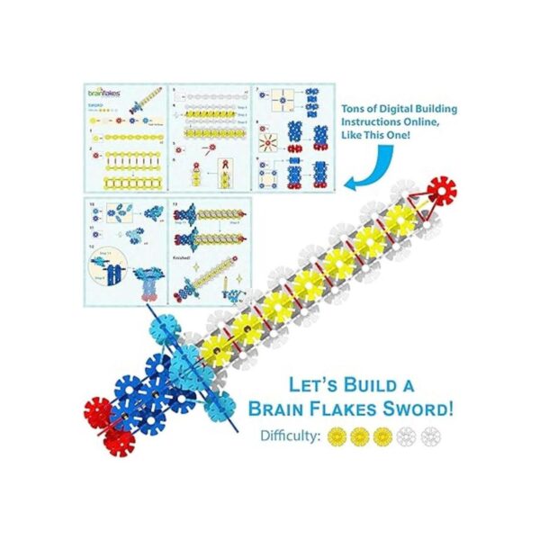 Brain Flakes Juego de discos de plástico entrelazados de