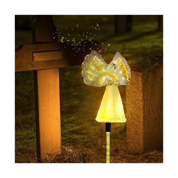 Outdoor Solar Garden Lights2 Pack Solar Angel Decorative_2