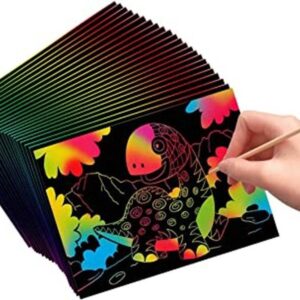 VHALE 30 hojas de papel artístico con 12 estilos de madera_1
