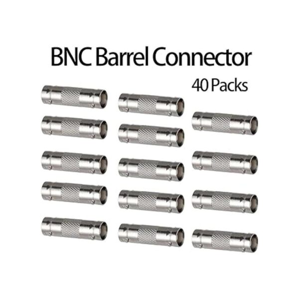 Paquete de 40 piezas conector BNC y BNC hembra a hembra_4
