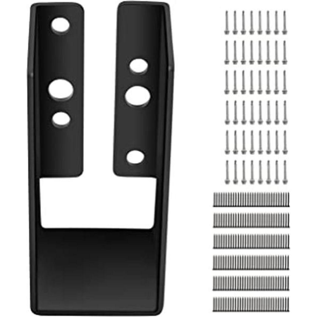 VEVOR Percha oculta 2 x 4 pulgadas reborde oculto