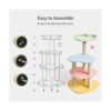 VETRESKA Cat Tree Cat Tower 37.7 for Indoor Cats with