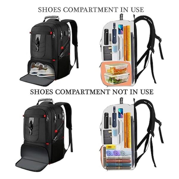 Mochila de viaje para laptop de 18.4 pulgadas con