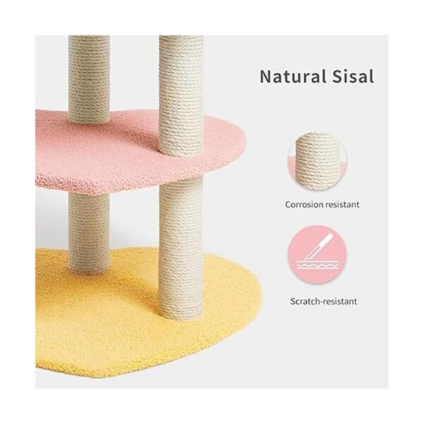 VETRESKA Cat Tree Cat Tower 37.7 for Indoor Cats with