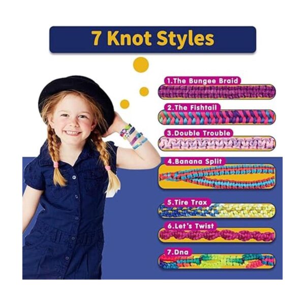VERTOY Kit para fabricar pulseras de amistad para niñas_3