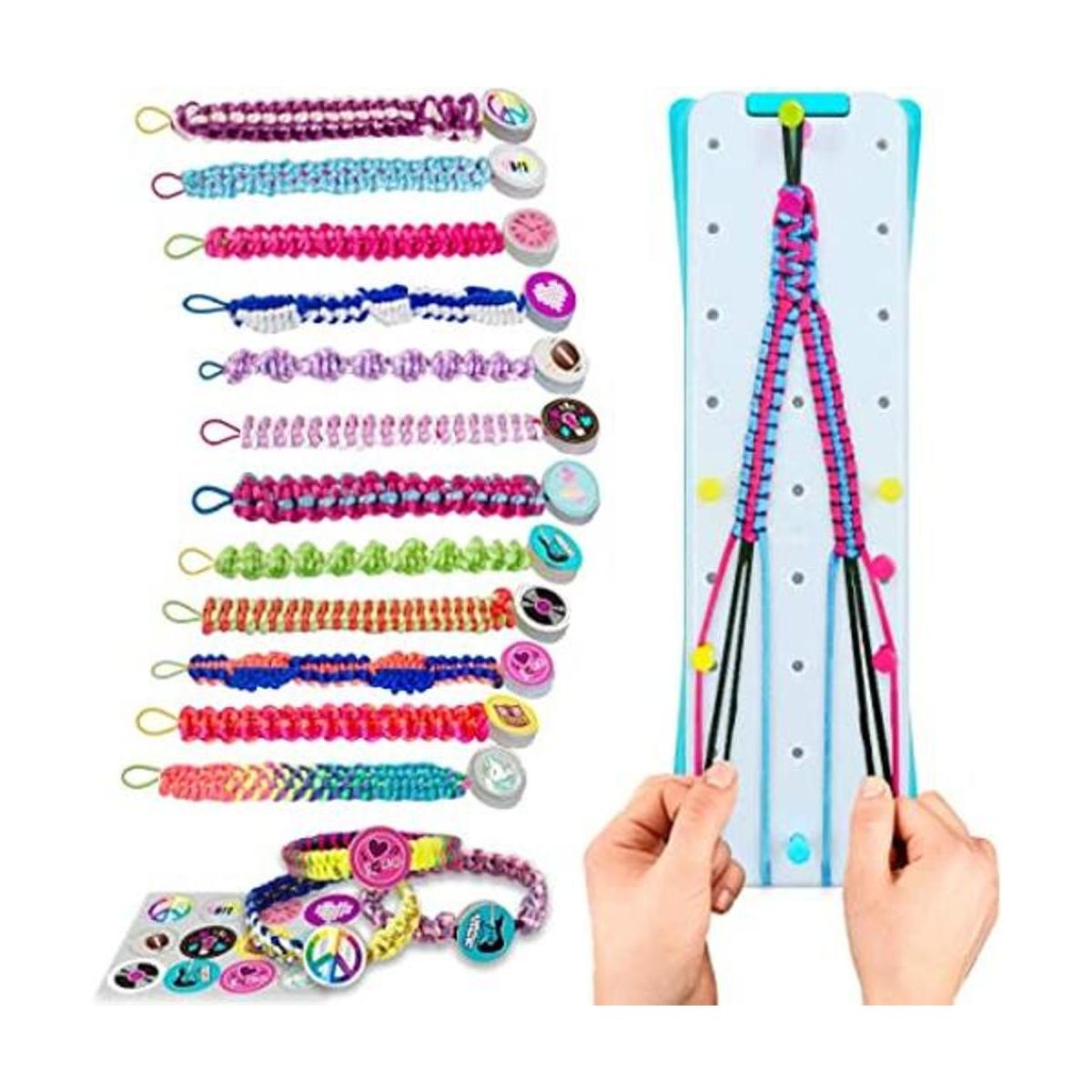 VERTOY Kit para fabricar pulseras de amistad para niñas
