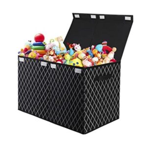 Baúl de juguetes para niños con tapa abatible caja de_1