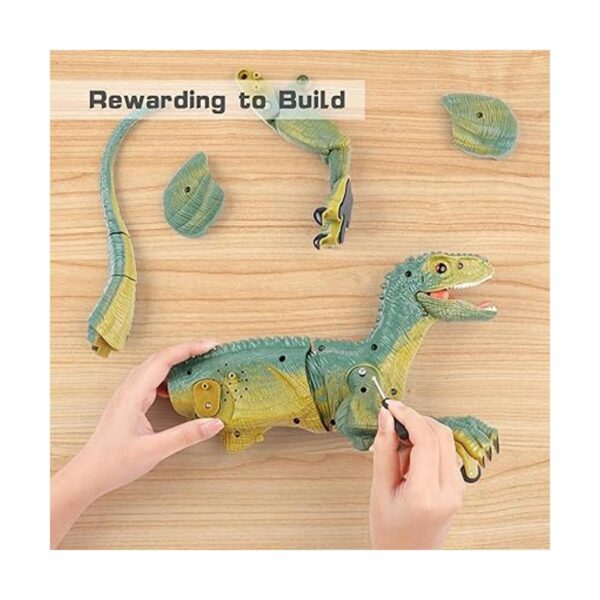 VERTOY Juguetes de dinosaurio con control remoto para_4